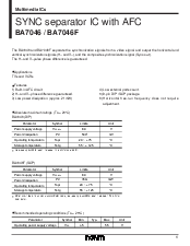 浏览型号BA7046的Datasheet PDF文件第1页