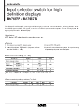浏览型号BA7657F的Datasheet PDF文件第1页
