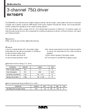 浏览型号BA7660FS的Datasheet PDF文件第1页
