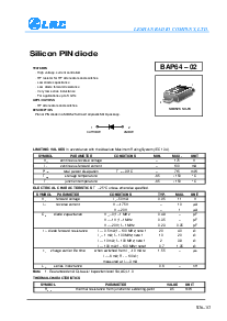 浏览型号BAP64-02的Datasheet PDF文件第1页