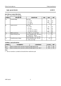 浏览型号BAS15的Datasheet PDF文件第3页