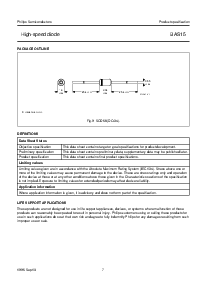 浏览型号BAS15的Datasheet PDF文件第7页