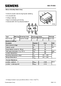 浏览型号BAS70-06S的Datasheet PDF文件第1页