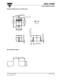 浏览型号BAS170WS的Datasheet PDF文件第3页