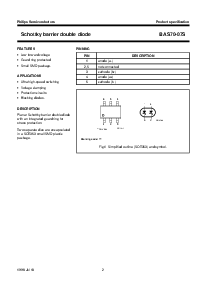 浏览型号BAS70-07S的Datasheet PDF文件第2页