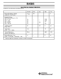 浏览型号BAS85的Datasheet PDF文件第2页