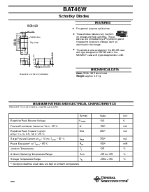浏览型号BAT46W的Datasheet PDF文件第1页