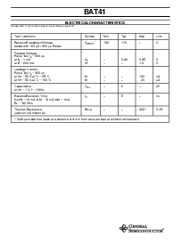 浏览型号BAT41的Datasheet PDF文件第2页