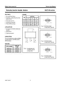 浏览型号BAT140S的Datasheet PDF文件第2页
