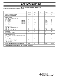 浏览型号BAT43W的Datasheet PDF文件第2页