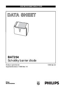 浏览型号BAT254的Datasheet PDF文件第1页