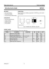 浏览型号BAT254的Datasheet PDF文件第2页