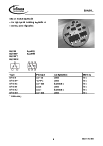 浏览型号BAV99S的Datasheet PDF文件第1页