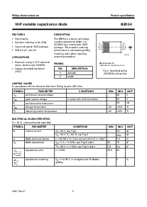 浏览型号BB164的Datasheet PDF文件第2页