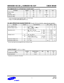 浏览型号K6R4008V1B-C12的Datasheet PDF文件第4页