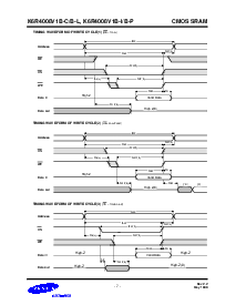浏览型号K6R4008V1B-C12的Datasheet PDF文件第7页