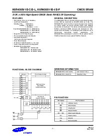 浏览型号K6R4008V1B-C15的Datasheet PDF文件第2页