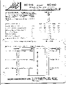 浏览型号BC549的Datasheet PDF文件第1页