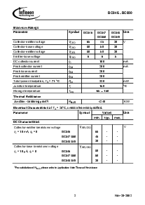 浏览型号BC846B的Datasheet PDF文件第2页