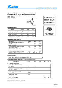 浏览型号BC807的Datasheet PDF文件第1页