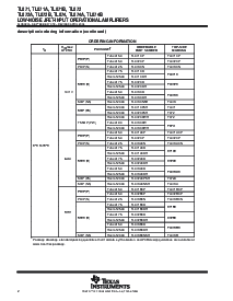 浏览型号TL072BCDR的Datasheet PDF文件第2页