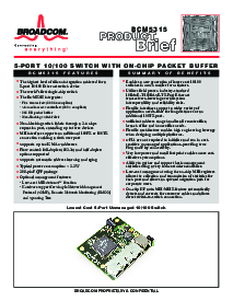 浏览型号BCM5315的Datasheet PDF文件第1页