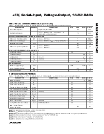 浏览型号MAX542BCSD的Datasheet PDF文件第3页