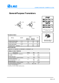 浏览型号BCX17LT1的Datasheet PDF文件第1页