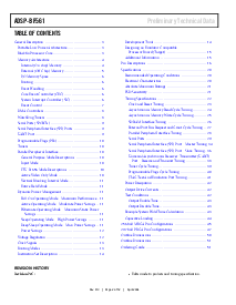 浏览型号ADSP-BF561SKBCZ500的Datasheet PDF文件第2页