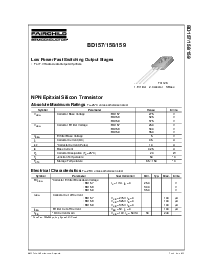 浏览型号BD157的Datasheet PDF文件第1页