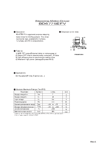 浏览型号BD6775EFV的Datasheet PDF文件第1页