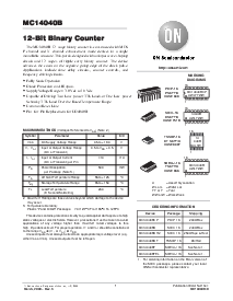 浏览型号MC14040BDR2的Datasheet PDF文件第1页