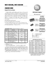 浏览型号MC14043BDR2的Datasheet PDF文件第1页