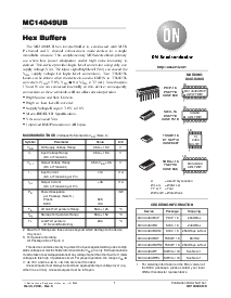 浏览型号MC14049UBDR2的Datasheet PDF文件第1页