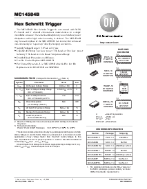 浏览型号MC14584BDR2的Datasheet PDF文件第1页