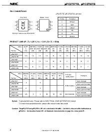 浏览型号UPC2757TB-E3的Datasheet PDF文件第2页