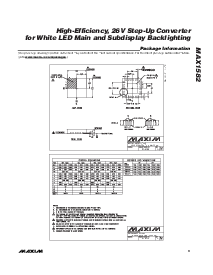 浏览型号MAX1582EBE-T的Datasheet PDF文件第9页