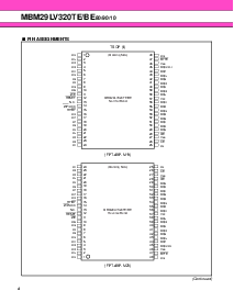 浏览型号MBM29LV320BE10的Datasheet PDF文件第4页