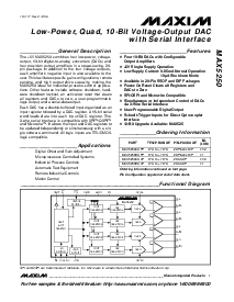 浏览型号MAX5250BEAP的Datasheet PDF文件第1页