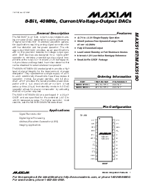 浏览型号MAX5190BEEG的Datasheet PDF文件第1页
