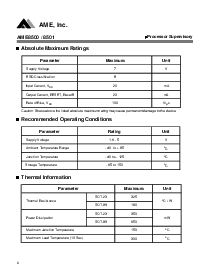 浏览型号AME8501BEFTAD18的Datasheet PDF文件第8页