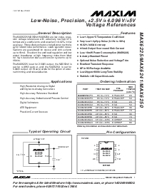 浏览型号MAX6225BEPA的Datasheet PDF文件第1页