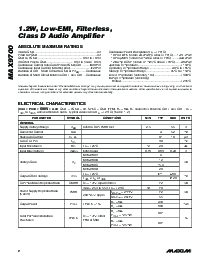 浏览型号MAX9700BETB的Datasheet PDF文件第2页