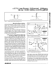 浏览型号MAX144BEUA的Datasheet PDF文件第7页