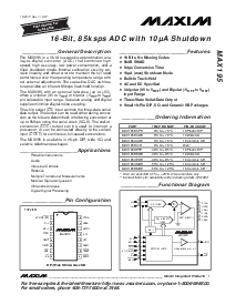 浏览型号MAX195BEWE的Datasheet PDF文件第1页