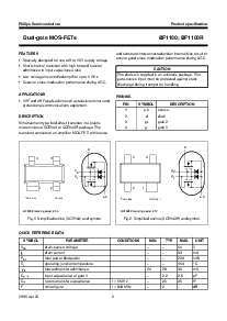 浏览型号BF1100R的Datasheet PDF文件第2页