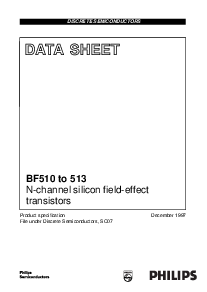浏览型号BF511的Datasheet PDF文件第1页