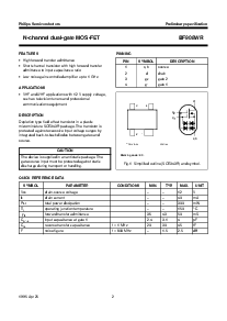 浏览型号BF908WR的Datasheet PDF文件第2页