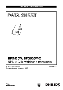 浏览型号BFG520W的Datasheet PDF文件第1页