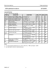 浏览型号BFG480的Datasheet PDF文件第4页